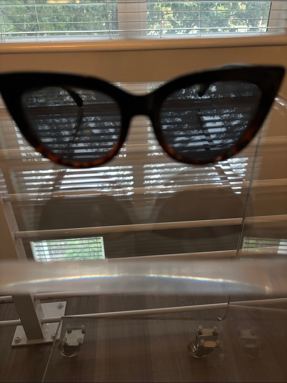 Quay Australia Black Tortoiseshell Cat Eye Sunglasses